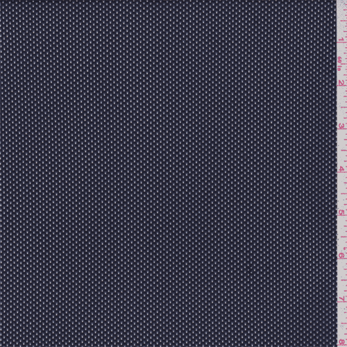 navy blue mesh fabric