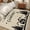 Beige, Black, variant on 2x6 Kitchen Runner Rug, Welcome to Our Camping Non-Skid Rubber Backing Large Hallway Rugs - Living Room Bedroom Home Office, Camper Mountains Forest Rustic Indoor Floor Mat Carpets Washable Rug
