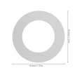 thumbnail image 4 of White Paper Wax Collars Home Users 12Pcs, 4 of 7