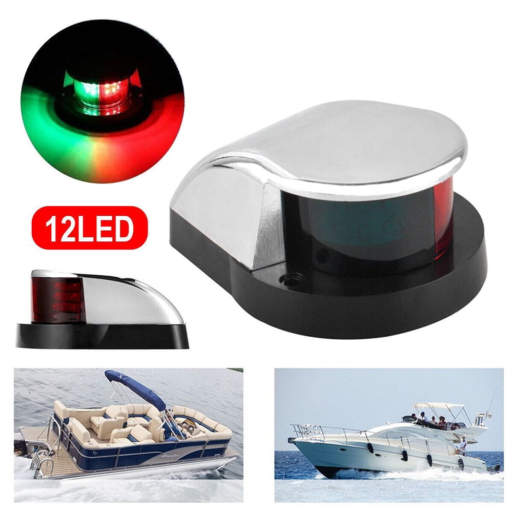 12V Boat Light LED Marine Yacht Navigation Lights Red Green Ship
