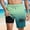 Green, variant on Mens Swim Shorts Qiggri Men Casual Fashion Print Shorts With Pockets Elastic Waist Beach Pants Mens Board Shorts Swimwear