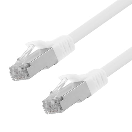 NavePoint Ethernet Patch Cable CAT6A  S/FTP  26AWG  7 Ft  5 pack  White price history on PriceWatchPro