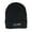 Black, variant on harmtty Fashion Winter Knitted Hat Striped Color Matching Thick Elastic Warm Soft Windproof Soft Anti-slip Cold Resistant Men Outdoor Skiing Cap Beanie Black
