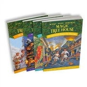 Magic Tree House Magic Tree House Books 13-16 Boxed Set: Vacation Under the Volcano; Day of the Dragon King; Viking Ships at Sunrise; Hou, (Paperback)