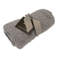 thumbnail image 3 of Frazada Home Trends 1 Pieza Diseño de Borrego Liso Gris, 3 of 4