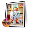 thumbnail image 1 of Cuadros Decorativos Inodoro Golden Retriever 5D Kits de pintura de diamantes DIY Taladro cuadrado completo (F1011) Wdftyju embutido en tela, 1 of 9