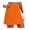 Orange, variant on Ekouaer Skort Golf Skirts for Women Tennis Athletic Skirt Inner Shorts Pocket Floral Running Workout Sports Skorts
