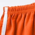 thumbnail image 7 of Fnooota Boys Athletic Shorts, Summer Casual Elastic Waist Relaxed Fit Basketball Shorts Orange Size 9-10 T, 7 of 7