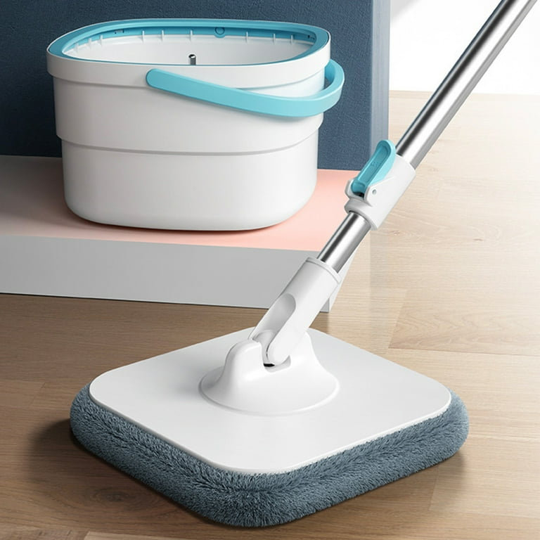 Microfiber Twist Mop with Built-in Wringer