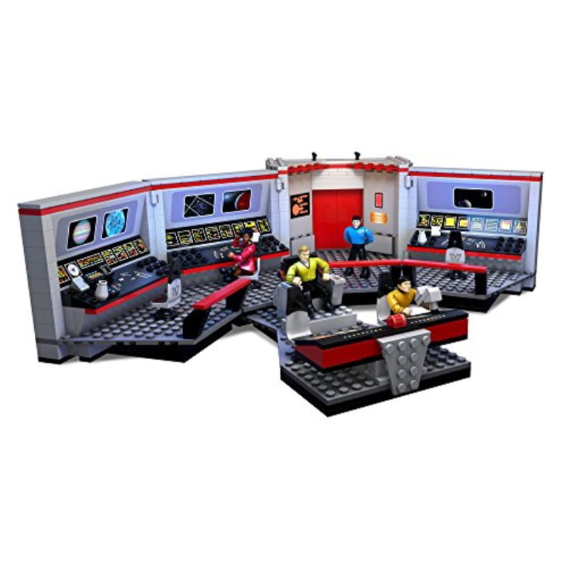 Mega Bloks Star Trek USS Enterprise Construction Set Building Kit Kids Toy Gift 