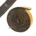 thumbnail image 3 of D-GROEE Fireplace Gasket Tape Fireplace Tape Seal Rope Gasket High Temperature Resistant Self Adhesive Prevent Smoke Leakage Wood Stove Flat Gasket Tape, 3 of 8