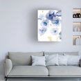 thumbnail image 3 of Danhui Nai 'Delicate Poppies III Blue' Canvas Art, 3 of 4