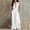 White, variant on Hueook Cotton Womens Jumpsuit Plus Size Rompers Casual Trendy Flared Sleeveless Full-Length Trousers Blue 2X
