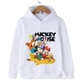 thumbnail image 5 of Sudadera con capucha con estampado de Minnie Mickey para niños y niñas, ropa deportiva informal para primavera y otoño, ropa para niños en 2D, 5 of 5
