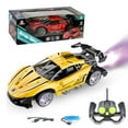 thumbnail image 4 of Yellow Drift Racing Car Toy With Water Mist Effect Rechargeable 40 Min Playtime Gift Ages 4+, 4 of 6