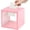 Pink, variant on Card Box with Clear Window Thickened Wedding Box for Wedding Reception Birthday Anniversaries Engagements Shower Graduation Party Decorations