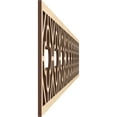 thumbnail image 3 of Ekena Millwork 46 5/8"W x 8"H x 1/4"T Hazelton Fretwork Moulding, Birch, 3 of 13