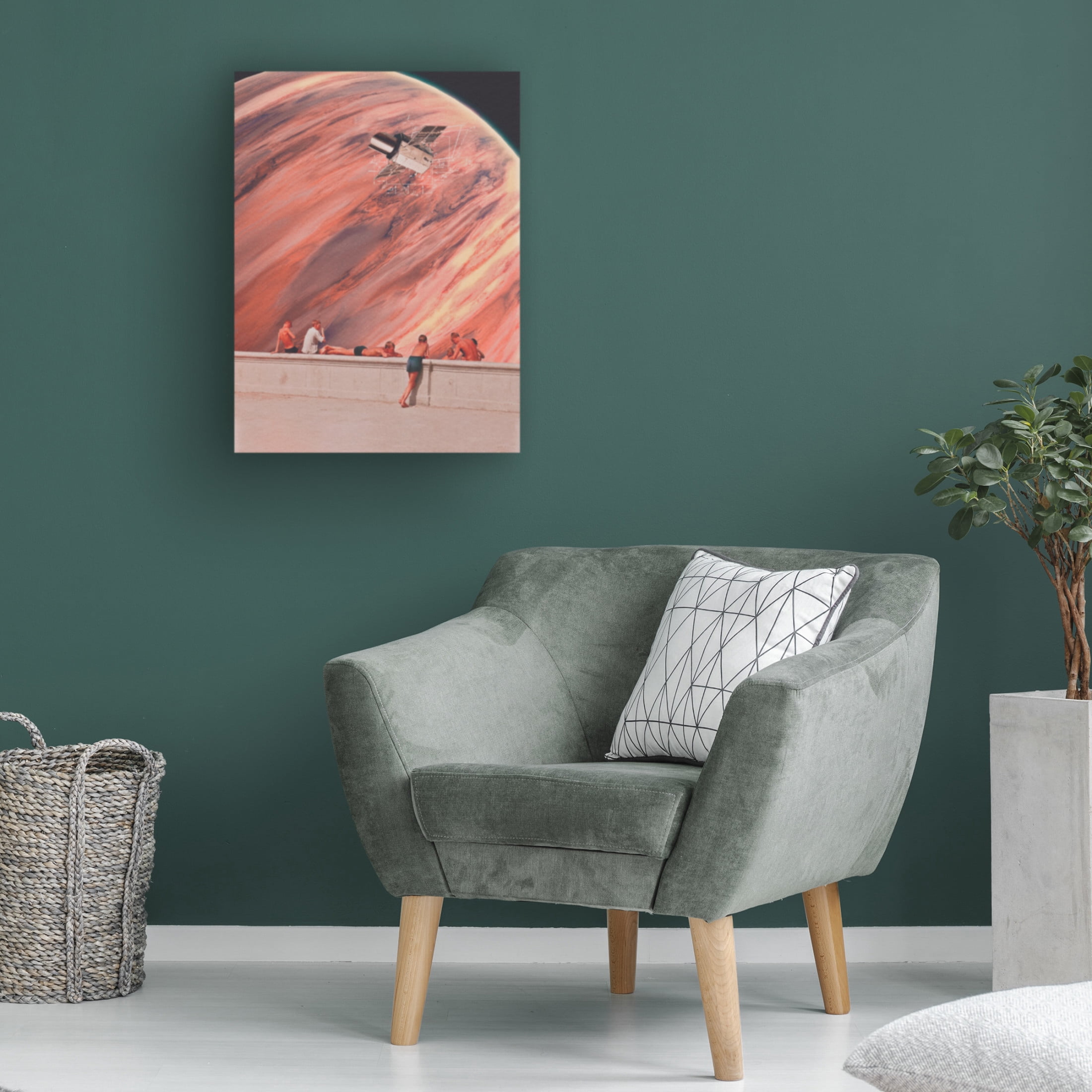Trademark Fine Art spacerocket art 147 Canvas Wall Art