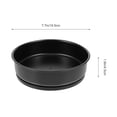 thumbnail image 2 of ZEHUANYU 1Pc Rotating Storage Tray Creative Round Stainless Steel Kitchen Storage Plate, 2 of 6