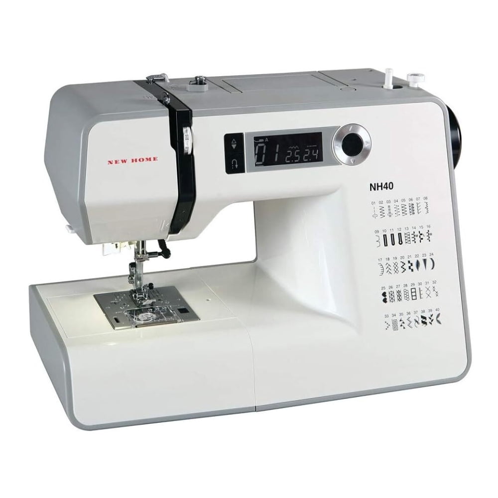 Pre-Owned New Home NH40 Sewing Machine with 40 Stitches and LED Display