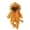 Coffee, variant on Baby Lion Hooded Romper Soft Plush Warm Animal Jumpsuit Halloween Dress-Up Outfit