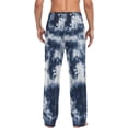 thumbnail image 7 of Men's Pajama Pants with Pockets Sleepwear Lounge Pants Stretch Casual Tie Dye Abstract Stylish 29, 7 of 7