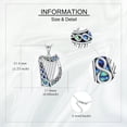 thumbnail image 5 of XATENJE Harp Necklace 925 Sterling Silver Music Pendant Necklace Celtic Music Jewelry for Women Music Lovers, 5 of 7