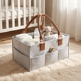 thumbnail image 2 of Djiypn Ba*by Dia*per Caddy - Storage Bin and Car Organizer for Dia**pers and Wipes - Regular, 2 of 9