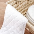 thumbnail image 7 of Scheam White Bra Liners,3 Pack Breathable Under Breasts Pads,Reusable Absorbent Sweat Pads,17 x 3 Inch Washable Breasts Liners,for Women Absorb Sweating Breastfeeding, 7 of 7