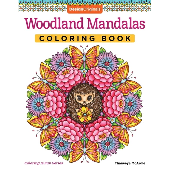 Coloring Is Fun Woodland Mandalas Coloring Book, (Paperback)
