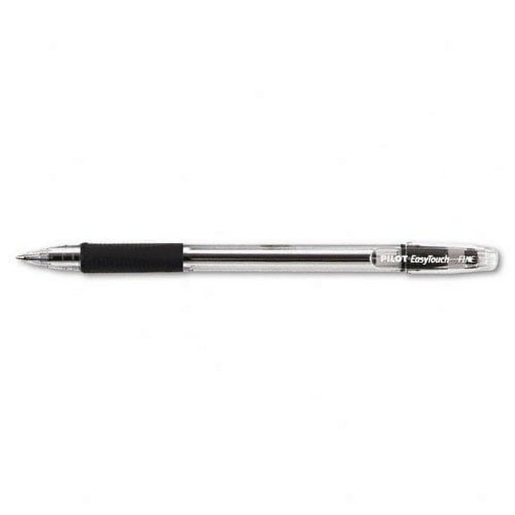 Pilot EasyTouch Ball Point Pens, Fine Point, Black Ink, 2-COUNT (32001)