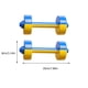 thumbnail image 5 of WORGEOUS 3 pares para niños Mañana Ejercicio Barbells Pasas de plástico Mancuernas para niños Suministros de ejercicio (color aleatorio), 5 of 9