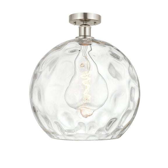 Innovations Lighting 616-1F-17-14 Athens Semi-Flush Athens 14" Wide Semi-Flush Globe