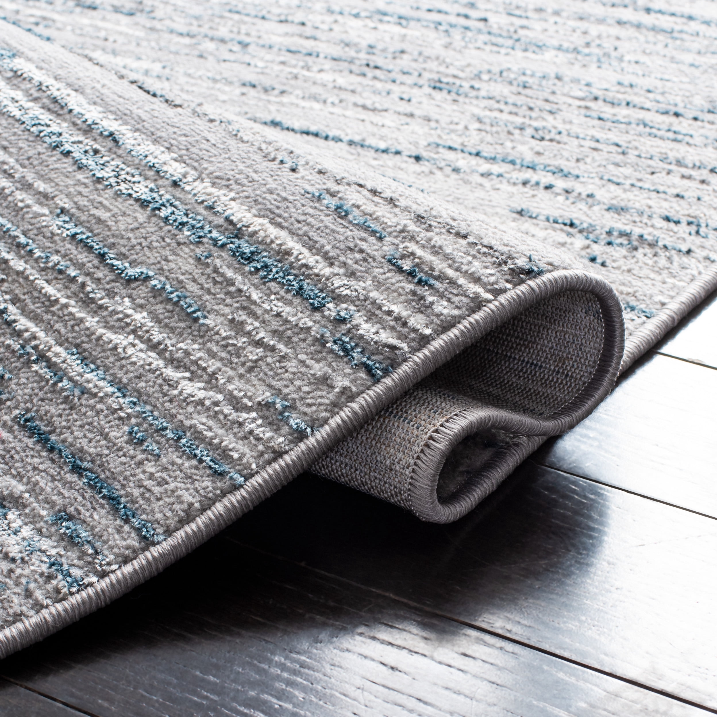 SAFAVIEH Orchard Edythe Distressed Area Rug, Grey/Blue, 10' x 14'