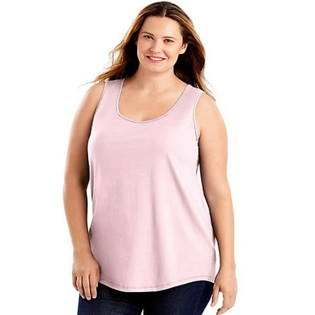 - Women's Plus-Size Shirttail Tank
