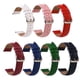 thumbnail image 2 of Correa de reloj sustitutiva de cuero de bambú resistente al agua para hombres y mujeres en color rojo, blanco, azul, morado y rosa, 2 of 3