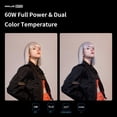 thumbnail image 2 of Luz de vídeo LED ZHIYUN X60 Pro 60W bicolor CCT 2700-6500K, 2 of 8