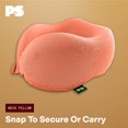 thumbnail image 4 of Popsugar Travel Neck Pillow - U Shaped Lightweight Memory Foam Neck Travel Pillow for Airplane and Car Travels, 4 of 6