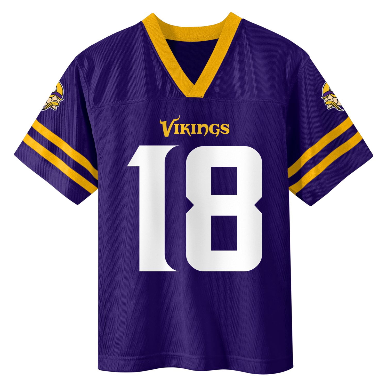 NFL MINNESOTA VIKINGS Boys Jersey Game Day Fan Apparel -Jefferson