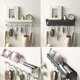 thumbnail image 2 of Pared De Metal Con 6 Ganchos Perchero De Pared Para Llaves De Tienda Correa Y Toalla Para Perros Serendint HA040005-02, 2 of 6