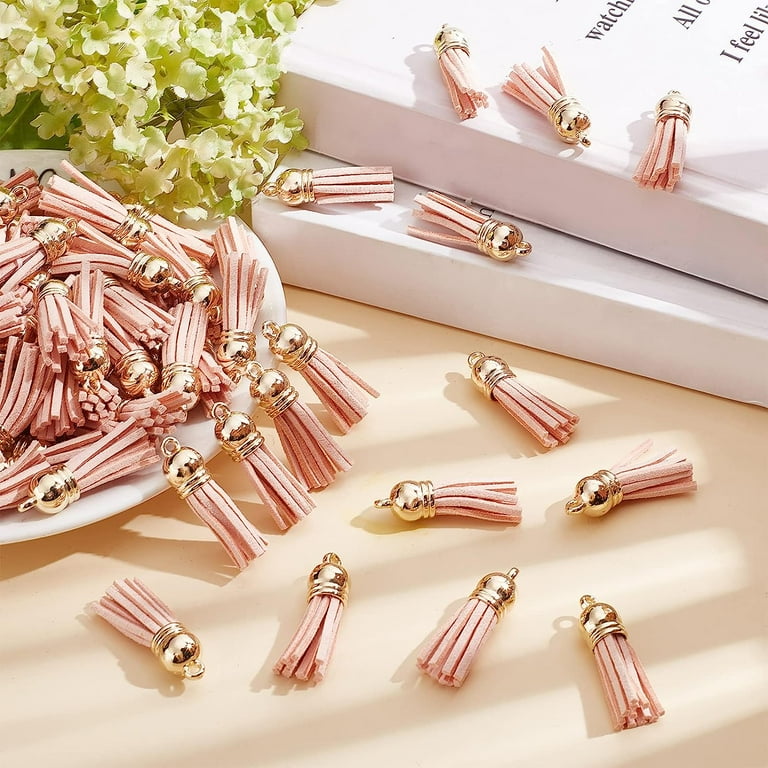 100Pcs Sewing Tassels Bulk Handmade Bookmark Tassel Silky Tassels for  Jewelry Making Soft Craft Tassels 