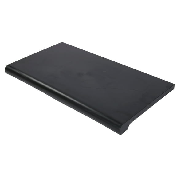 SSWBasics Bullnose Black Injection Molded Shelf - 13"W X 24"L
