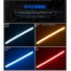 thumbnail image 4 of Barra de guía de luz ultrafina externa con luz de circulación diurna LED modificada para automóvil, barra de luz de conducción con señal de giro LED de dos colores, 4 of 5