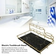 thumbnail image 4 of Electric Toothbrush Holder Light Luxury Stone Grain, Multifunctional Design, Strong Adhesion, Waterproof Material, Simple And Stylish, Space Saving For Counter Top Bathroom, 4 of 8