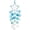 Blue, variant on Wind Chimes for Outside Decoration,Balcony Garden Decor of Shaped Capiz Shell Wind Chime,Coastal Style Decor for Indoor/Outdoors, for Women ()