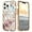 Grid Gold, variant on Case For iPhone 16 Pro Max,Plating Marble Military Grade Rugged Heavy Duty Full Body 3 in 1 TPU PC Portection Shockproof Protective Phone Case For iPhone 16 Pro Max,6.9 inch 2024 (Grid White)
