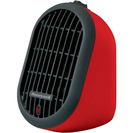 Honeywell HeatBud Ceramic Personal Heater Red,