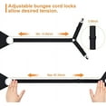thumbnail image 3 of Sujetadores de sábanas de lujo, correas elásticas con diseño triangular para un ajuste perfecto, sistema de sujeción de plástico para sábanas seguras, elástico ajustable que se adapta a todos los, 3 of 5
