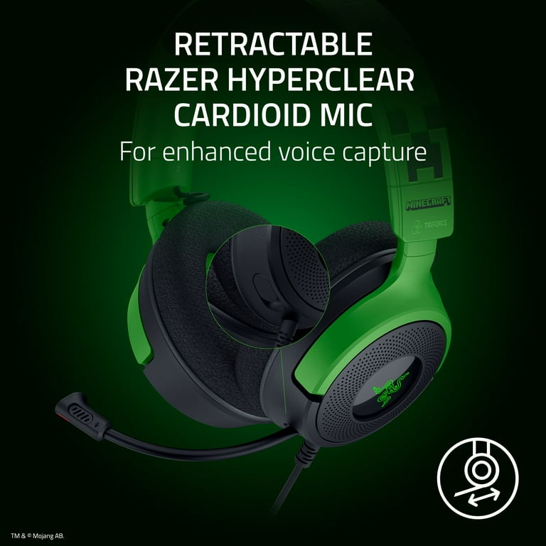 Razer Kraken V4 X - Minecraft Edition - Walmart.com