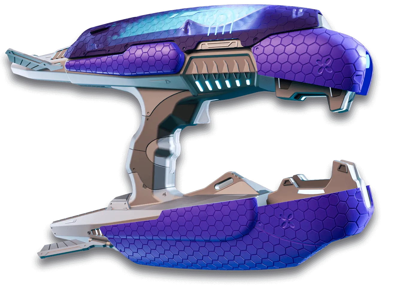 Gel Blaster HALO Plasma Blaster - Life-Sized Replica HALO Type-25 Directed Energy, Motorized, Automatic Tracer Fire and USB-C Rechargeable Battery